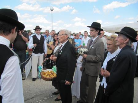 Prireditev ob vstopu Hrvaške v EU na mejnem prehodu Gibina 26